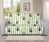 Cute Panda And Bamboo Pattern Print Futon Protector