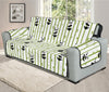 Cute Panda And Bamboo Pattern Print Oversized Sofa Protector