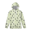 Cute Panda And Bamboo Pattern Print Pullover Hoodie