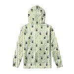 Cute Panda And Bamboo Pattern Print Pullover Hoodie