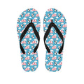 Cute Panda And Parachute Pattern Print Flip Flops