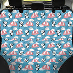 Cute Panda And Parachute Pattern Print Pet Car Back Seat Cover