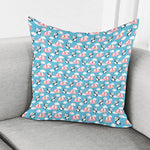 Cute Panda And Parachute Pattern Print Pillow Cover