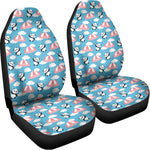 Cute Panda And Parachute Pattern Print Universal Fit Car Seat Covers