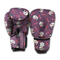 Cute Panda Cupid Valentine Pattern Print Boxing Gloves