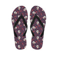 Cute Panda Cupid Valentine Pattern Print Flip Flops