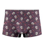 Cute Panda Cupid Valentine Pattern Print Men's Boxer Briefs