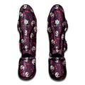Cute Panda Cupid Valentine Pattern Print Muay Thai Shin Guards