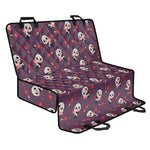 Cute Panda Cupid Valentine Pattern Print Pet Car Back Seat Cover
