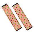 Cute Papaya Pattern Print Car Seat Belt Covers