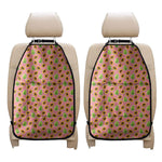 Cute Papaya Pattern Print Car Seat Organizers