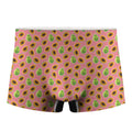 Cute Papaya Pattern Print Men's Boxer Briefs