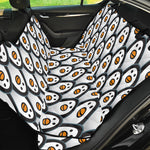 Cute Penguin Face Pattern Print Pet Car Back Seat Cover