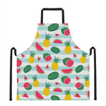 Cute Pineapple Watermelon Pattern Print Apron