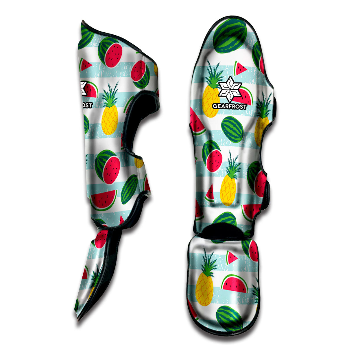 Cute Pineapple Watermelon Pattern Print Muay Thai Shin Guard