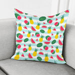 Cute Pineapple Watermelon Pattern Print Pillow Cover
