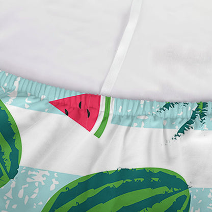 Cute Pineapple Watermelon Pattern Print Sofa Cover