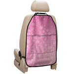Cute Pink Breast Cancer Pattern Print Car Seat Organizers