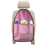 Cute Pink Breast Cancer Pattern Print Car Seat Organizers