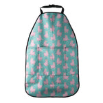 Cute Pink Llama Pattern Print Car Seat Organizers