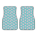 Cute Pink Llama Pattern Print Front Car Floor Mats
