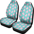 Cute Pink Llama Pattern Print Universal Fit Car Seat Covers