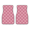 Cute Pink Pig Pattern Print Front Car Floor Mats