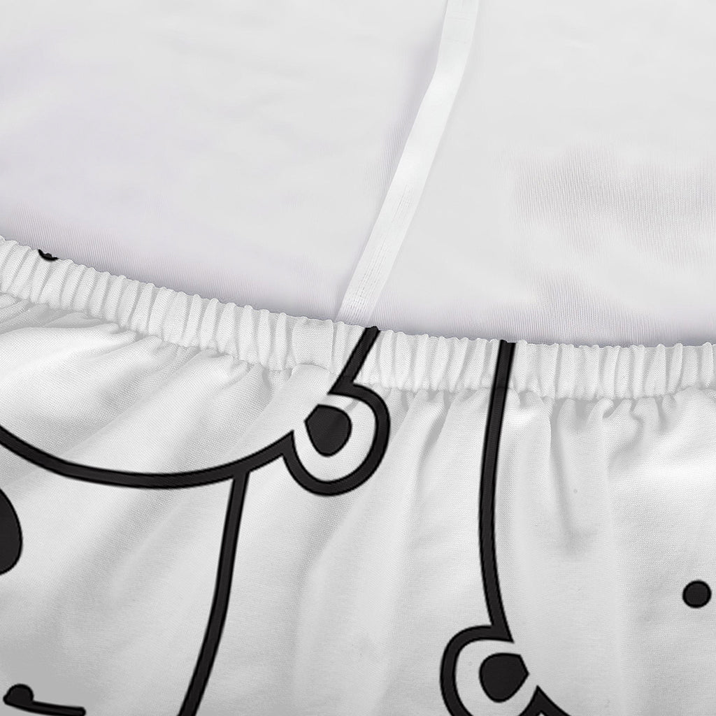 Cute Polar Bear Pattern Print Sofa Cover
