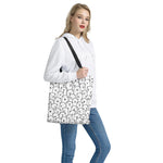 Cute Polar Bear Pattern Print Tote Bag