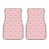 Cute Polka Dot Baby Bear Pattern Print Front Car Floor Mats