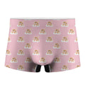 Cute Polka Dot Baby Bear Pattern Print Men's Boxer Briefs