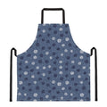 Cute Polka Dot Denim Jeans Pattern Print Apron