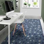 Cute Polka Dot Denim Jeans Pattern Print Area Rug