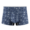 Cute Polka Dot Denim Jeans Pattern Print Men's Boxer Briefs