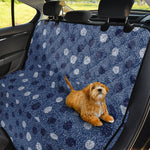 Cute Polka Dot Denim Jeans Pattern Print Pet Car Back Seat Cover