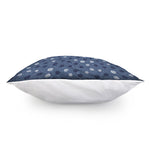 Cute Polka Dot Denim Jeans Pattern Print Pillow Cover
