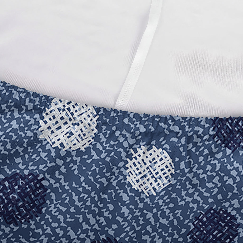 Cute Polka Dot Denim Jeans Pattern Print Sofa Cover