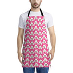 Cute Poodle Pattern Print Apron