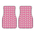 Cute Poodle Pattern Print Front Car Floor Mats