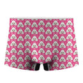 Cute Poodle Pattern Print Men's Boxer Briefs
