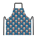 Cute Popcorn Box Pattern Print Apron