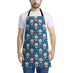 Cute Popcorn Box Pattern Print Apron