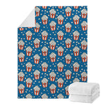 Cute Popcorn Box Pattern Print Blanket