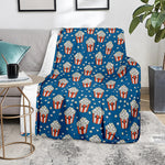 Cute Popcorn Box Pattern Print Blanket