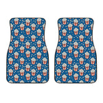 Cute Popcorn Box Pattern Print Front Car Floor Mats