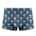 Cute Popcorn Box Pattern Print Men's Boxer Briefs