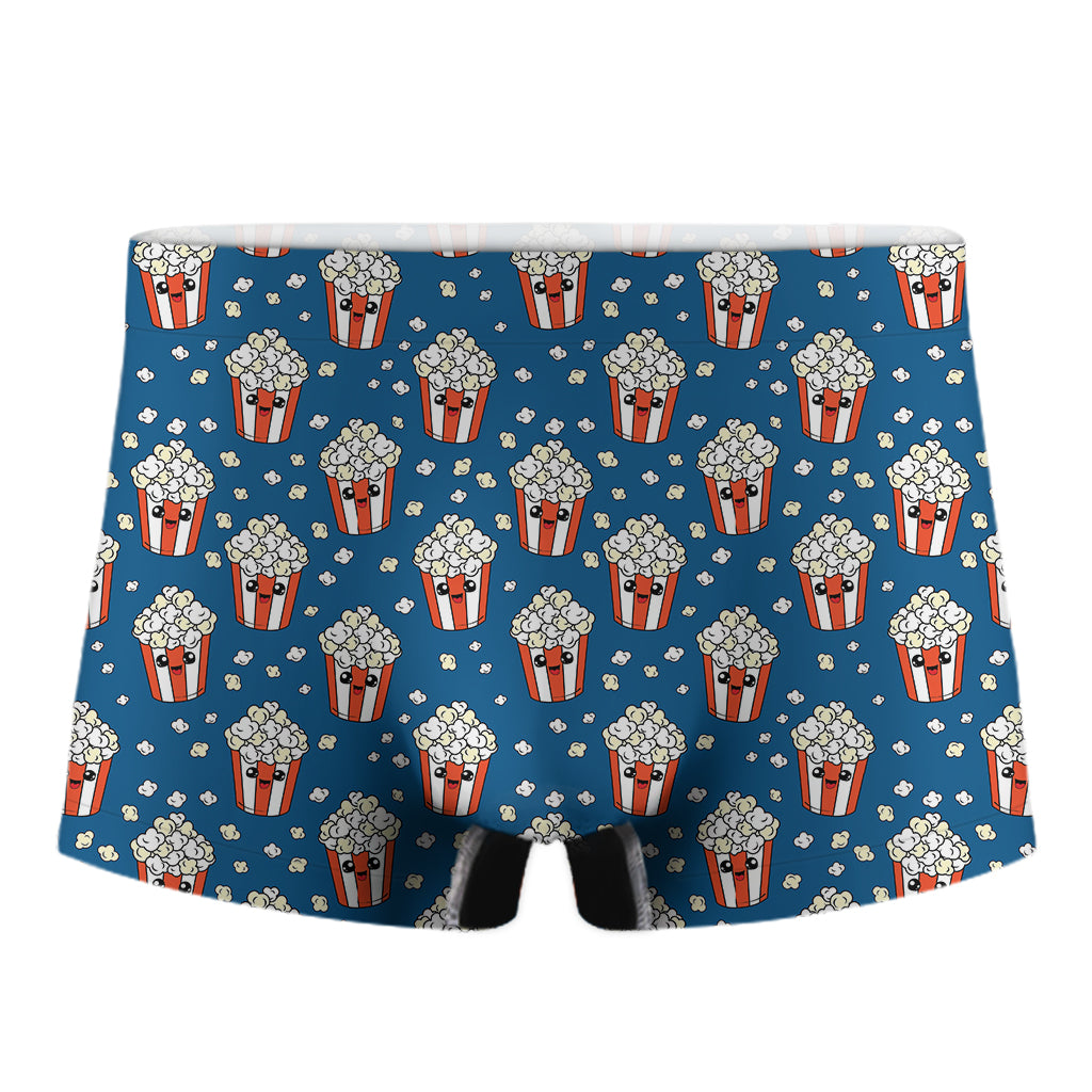 Cute Popcorn Box Pattern Print Men's Boxer Briefs