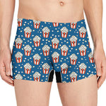 Cute Popcorn Box Pattern Print Men's Boxer Briefs