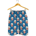 Cute Popcorn Box Pattern Print Men's Shorts