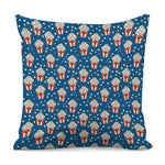 Cute Popcorn Box Pattern Print Pillow Cover